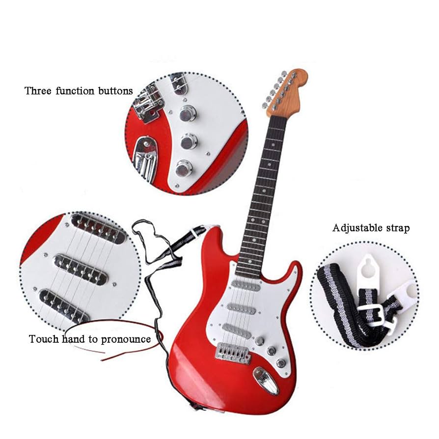 ブリキのギター おもちゃ MADE IN JAPAN Amazon.co.jp: 幼児少年少女のための子供のおもちゃのギター6